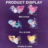 Alien Stage DLC Fruity Heart Series Acrylic Ornament