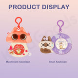 Nobeko Azukisan Wonderful Garden Series Plush Badge Bag