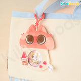Nobeko Azukisan Wonderful Garden Series Plush Badge Bag