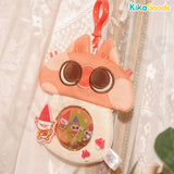 Nobeko Azukisan Wonderful Garden Series Plush Badge Bag