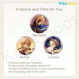 Genshin Impact Series Character Badge【Shipped in Nov./Dec. 2025】