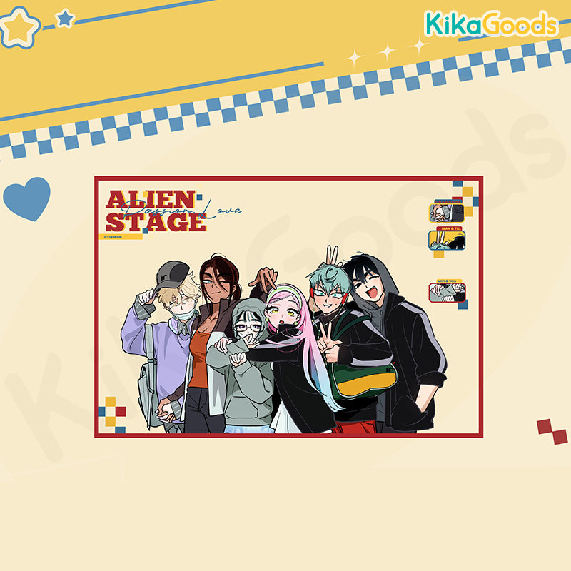 Alien Stage Partner Series Acrylic Hollow Color Paper – KIKAGoods