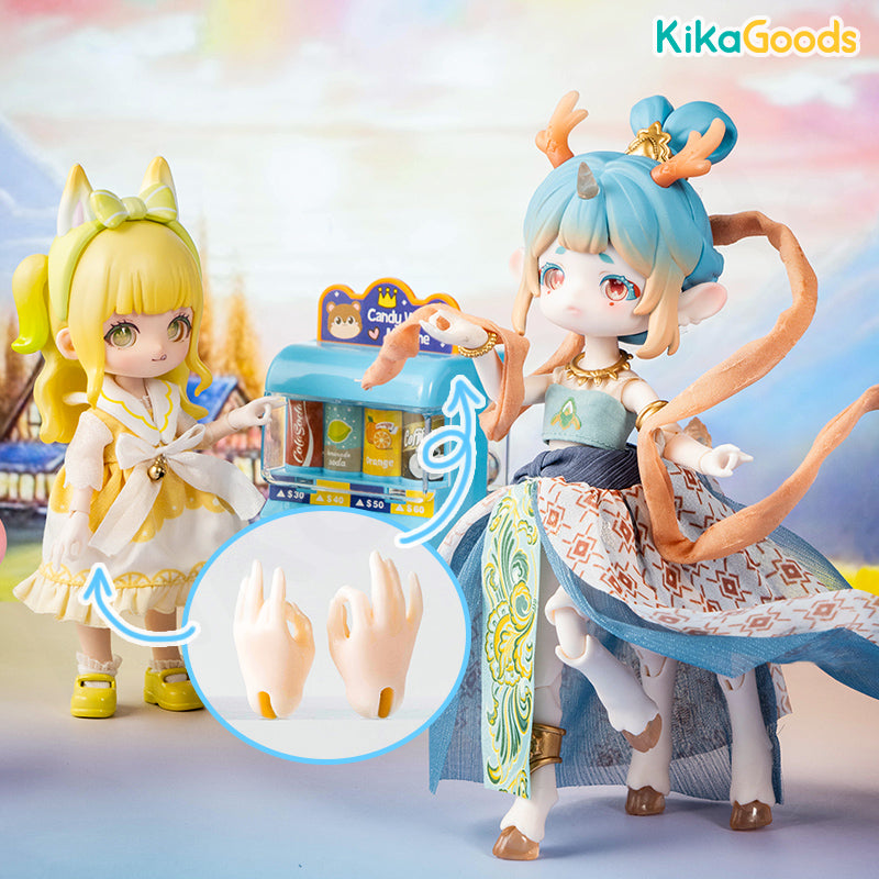 Antu China Dunhuang Nine Colored Deer Series Hands Accessories KIKAGoods