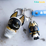 Aaru Garden Series Anubis Keychain