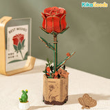Rowood DIY Wooden Flower 3D Wooden Puzzle