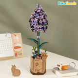 Rowood DIY Wooden Flower 3D Wooden Puzzle
