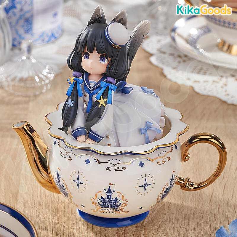 Tea Time Cats DLC Series Cow Cat Figure - KIKAGoods