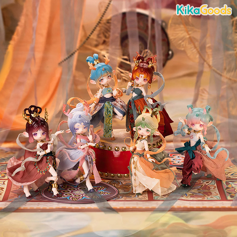 Antu China Dunhuang Nine Colored Deer Series Action Figure BJD Blind B