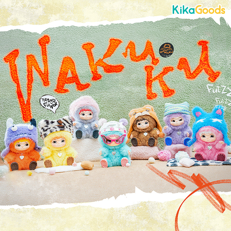 WAKUKU Fuzzy Trendy Fun Party Series Plush Blind Box – KIKAGoods