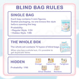 Square Cat Ice Cube Glow In The Dark Series Blind Bag