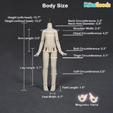 TinyFox 'Mouse Chef Mousse' 1/6 Points DolleyDoll Loofah Body BJD Action Figure【Shipped in Nov./Dec. 2025】