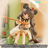 TinyFox 'Mouse Chef Mousse' 1/6 Points DolleyDoll Loofah Body BJD Action Figure【Shipped in Nov./Dec. 2025】