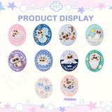 Nobeko Azukisan Oceanic Series Embroidered Badge Blind Bag