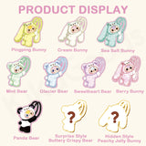 Baby Three Hugging Baby Backpack Plush Blind Box