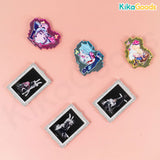 Alien Stage DLC Love Hate & Fruity Heart Series Acrylic Fridge Magnets Blind Box