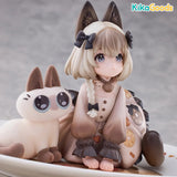 DLC Series Tea Time Cats × Nobeko Azukisan Siamese Cat Figure Limited Set【Shipped in Nov./Dec. 2025】