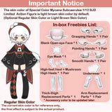 Mogo Bloom Series Special Color Mycena Subcaerulea 1/12 BJD Limited Action Figure【Shipped in Jan./Feb. 2026】