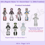 Forgotten City Series 1/8 Action Figure BJD Blind Box【Shipped in Sept./Oct. 2026】