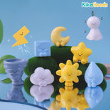 Large Cute Bean Weather Series Figure