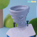 Large Cute Bean Weather Series Figure