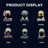Alien Stage Anakt Garden Collection Magnetic Badge