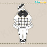 Meki Creaters's Essence Series Plaid Love Letter 1/12 Clothing Set【Shipped in Sept./Oct. 2025】