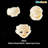The Past In Sicily Series MJD Action Figure Head Accessories