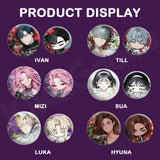 Alien Stage Drowing Bloom Series Badge Set