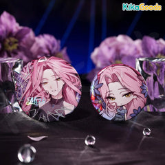 Alien Stage Drowing Bloom Series Badge Set