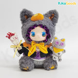 Pleasant Goat and Big Big Wolf X EMMA Grey and Red CP Limited Plush Figure Set