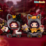 Pleasant Goat and Big Big Wolf X EMMA Grey and Red CP Limited Plush Figure Set