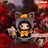 Pleasant Goat and Big Big Wolf X EMMA Grey and Red CP Limited Plush Figure Set