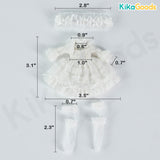 Arcane Circuit White Hymn 1/12 BJD Clothing Set