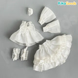 Sugar 100% Series White Pajamas 1/12 BJD Clothing Set