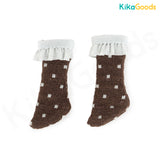 Polka Dot Lace 1/12 BJD Figure Socks Accessories