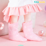 Polka Dot 1/12 BJD Figure Socks Accessories
