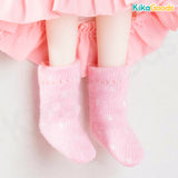 Polka Dot 1/12 BJD Figure Socks Accessories