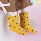 Polka Dot 1/12 BJD Figure Socks Accessories