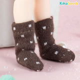 Polka Dot 1/12 BJD Figure Socks Accessories