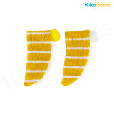 Stripes-with Pom-poms 1/12 BJD Figure Socks Accessories