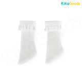 Pure White Lace 1/12 BJD Figure Socks Accessories