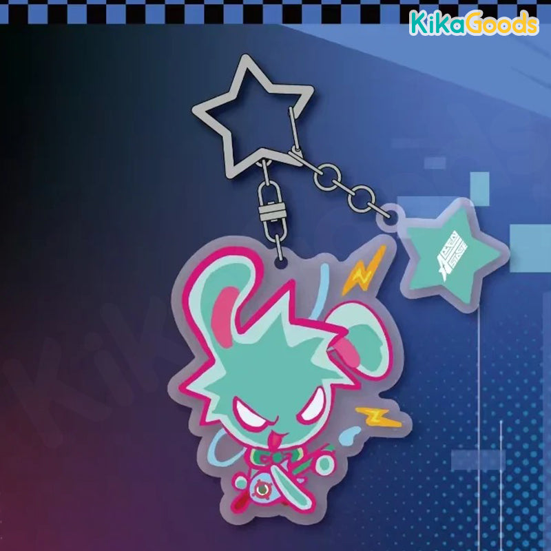 Alien Stage Rabbit Series Acrylic Key Chain – KIKAGoods