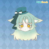 Start Again Series Green Fox Special Color Head Accessories【Shipped in Nov./Dec. 2025】