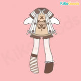 Mogo Bloom Series Dreamed of a Coco Bear 1/12 BJD Clothing Set【Shipped in Jan./Feb. 2026】