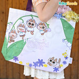 Nobeko Azukisan Wonderful Garden Series Woven Bag