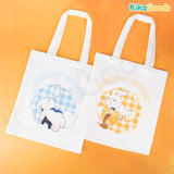 Monday Bruce Polygonal Illustration Canvas Bag