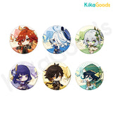 Teyvat Fashion Series Character Tinplate Badge【Shipped in Nov./Dec. 2025】