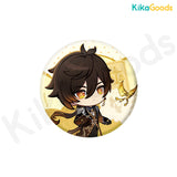 Teyvat Fashion Series Character Tinplate Badge【Shipped in Nov./Dec. 2025】
