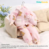 Doomsday Prologue Series Sweet Dream Bear Pajama 1/12 BJD Clothing Set【Shipped in Apr./May. 2026】