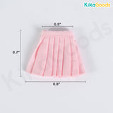 Meki Creators' Essence Series Pink Pleated Skirt